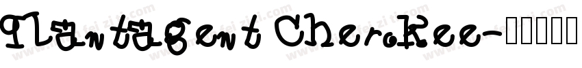 Plantagent Cherokee字体转换